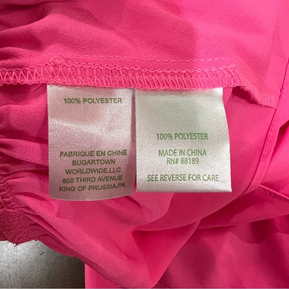 Lilly Pulitzer Nessa Ruffle Hem Wrap Skirt Size 0